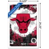 Trends International NBA Chicago Bulls - Maximalist Logo 23 Framed Wall Poster Prints - 3 of 4