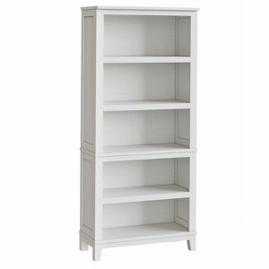 71" Tall Bookshelf, 5-Tier Wooden Bookcase with 3 Adjustable Shelves, Floor Standing Display Storage Shelves for Home Office, Living Room, Bedroom - 1 of 4