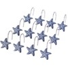 The Lakeside Collection Seashell Bath Collection - Set of 12 Shower Hooks 12 Pieces - 3 of 4