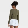 Women's Ribbed Pajama Cardigan - Auden™ - 2 of 4