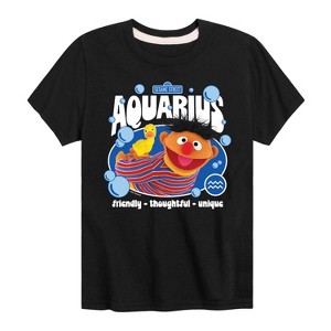 Boys' - Sesame Street - Ernie Aquarius Short Sleeve Graphic T-Shirt - 1 of 4