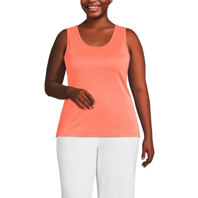 Lands' End Women's Cotton Tank Top