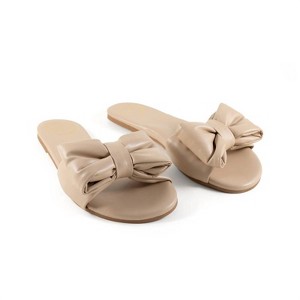 Women's Wo Solei Rafie Bow Slide Sandal - solei sea - 1 of 4