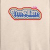 Women's - Barbie - I'm Allen Lightweight French Terry Wide Neck Long Sleeve Shirt - 2 of 4