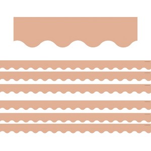 Teacher Created Resources® Sedona Sand Scalloped Border Trim, 35 Feet Per Pack, 6 Packs - 1 of 4