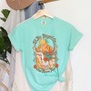 Simply Sage Market Women's Roam Free Distressed Short Sleeve Garment Dyed Tee - 3 of 4