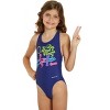 Sporti Miami Vibes Wide Strap Cross Back One Piece Swimsuit Youth (22-28) - 4 of 4