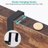 6 Tier Over Door Pantry Organizer Hanging Hooks Door Storage Rack Carbon Steel Basket 62.99in Over Door Shelf for Kitchen Bathroom - 4 of 4