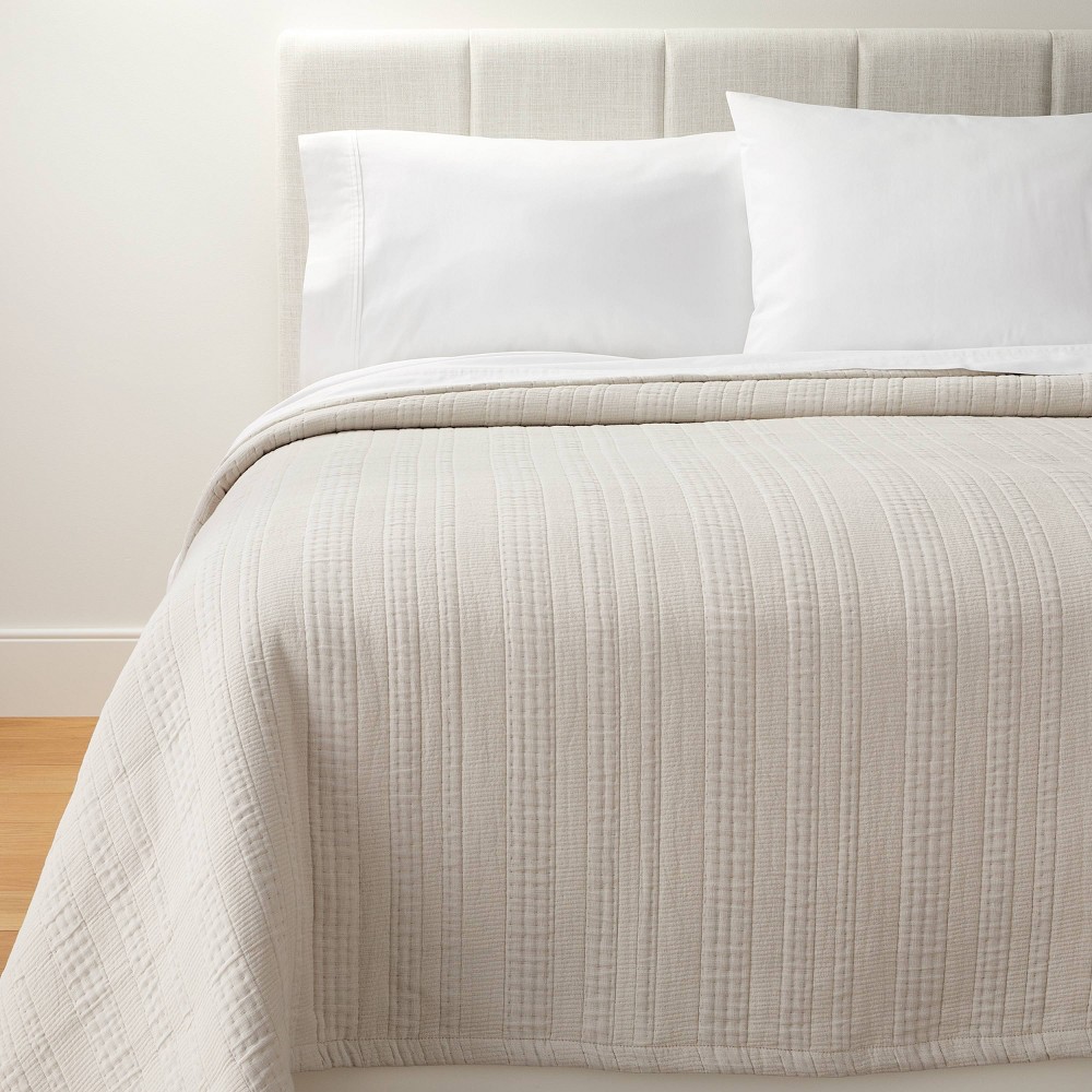 Threshold Designed W/Studio McGeeFull/Queen Stripe Matelasse Coverlet