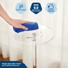 COZONY Acrylic Drink Table, Round End Side Table, Space Saving Lightweight Durable, Scratch Resistant for Living Room Bedroom Office - 3 of 4