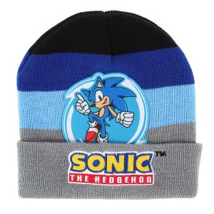 Textiel Trade Boy's One Size Fits Most Sonic the Hedgehog Winter Beanie Hat - 1 of 2