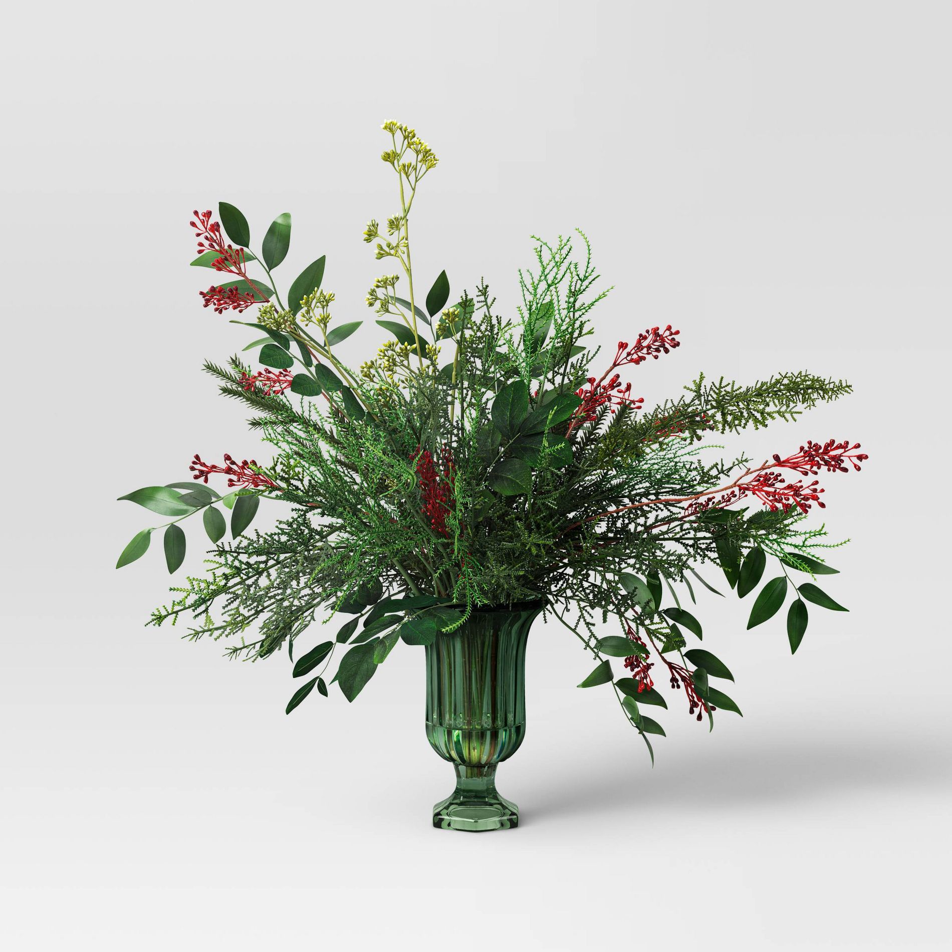 Berry and Pine Christmas Arrangement - Threshold™