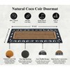 A1HC Natural Rubber and Coir Molded Thick Durable Door Mat,18"x48", Heavy Duty Double Entry Doormat - 4 of 4