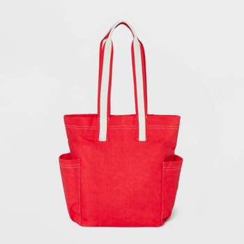 Campus Tote Handbag - Universal Thread™ Coral Red