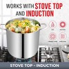 Bakken-Swiss Deluxe Stainless Steel Stockpot with Tempered Glass See-Through Lid - 3 of 4