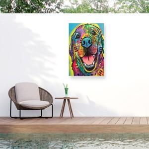 "Rocky Abstract Color" Outdoor All-Weather Wall Decor - 1 of 4