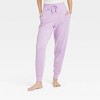 Women's Fleece Lounge Jogger Pants - Colsie™ - image 2 of 3