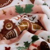 Home Mart Goods Christmas Holiday Soft Plush Fleece Cozy Throw Blanket - 50" x 70" - 3 of 4