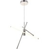 Elegant Lighting Sonya 3 Light Polished Nickel Pendant - 3 of 4