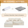 Dolonm Single Recliner Sofa: 300lb Capacity, Chenille Fabric, Ergonomic Design for Living Room/Study -6 Color - 3 of 4