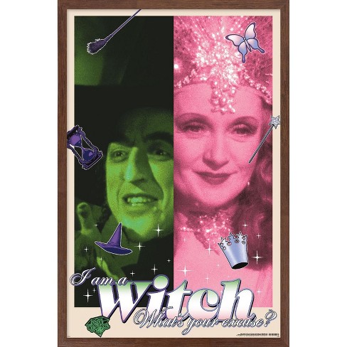 Trends International The Wizard Of Oz - I Am A Witch Framed Wall Poster Prints - image 1 of 4