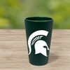 NCAA Michigan State Spartans Silicone Pint Glass - 16oz: Multicolor Drinkware - 3 of 3