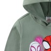 Marvel Spidey and His Amazing Friends Spider-Man Miles Morales Ghost Spider Boys Pullover Hoodie for Toddler and Big Kids - 4 of 4