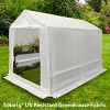 King Canopy 7'x12' Steel Frame Storage Shed Greenhouse Cover - 2 of 4