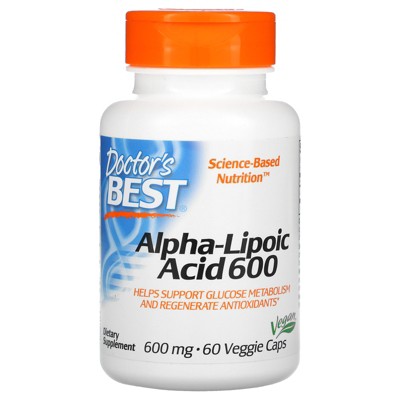 Doctor's Best Alpha-lipoic Acid Veggie Caps, Dietary Supplements : Target