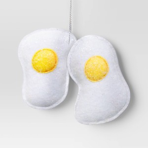 Christmas Fabric Eggs Ornament - Wondershop™ - 1 of 3