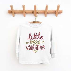 The Juniper Shop Little Miss Valentine Youth Long Sleeve Tee - 1 of 3