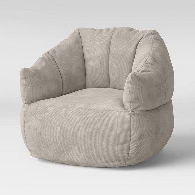 Corduroy Bean Bag Chair Sandstorm - Room Essentials™