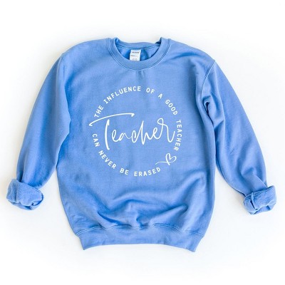Simply Sage Market Women's Graphic Sweatshirt Influence Of A Good Teacher Circle