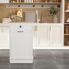 Trash Can, Dog Proof Tilt Out Trash Bin Holder, Hideaway Free Standing Trash Cabinet - 4 of 4