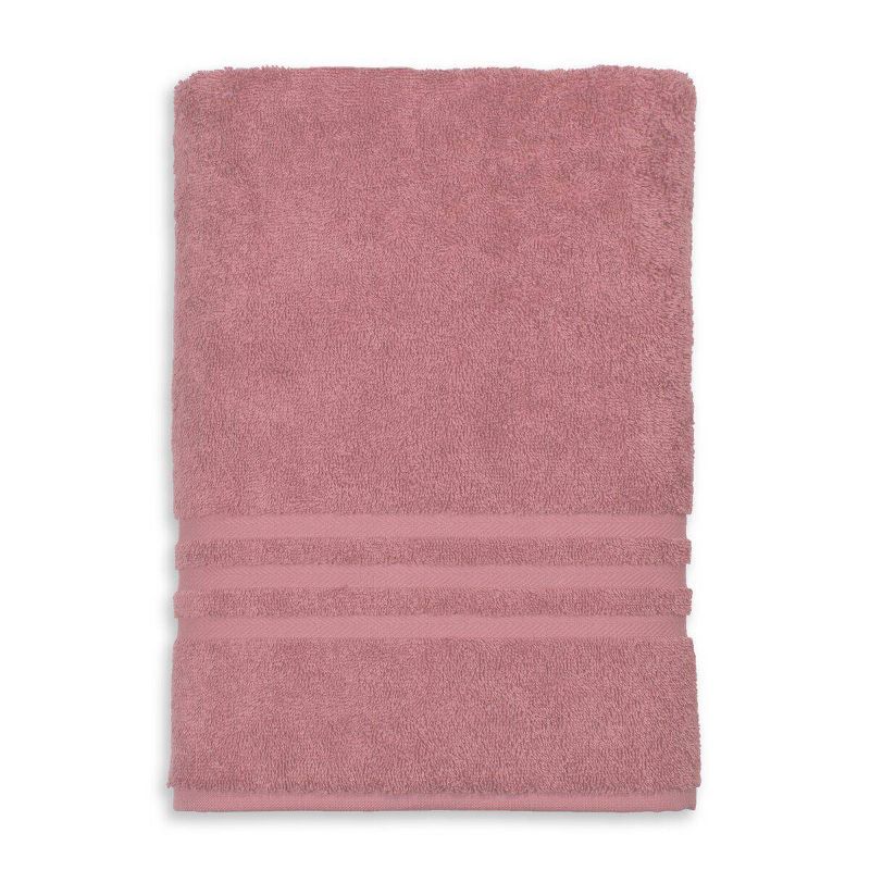 Denzi Turkish Towel Bath Sheet Tea Rose - Linum Home Textiles, 3 of 5