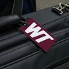 West Texas AM Primary Logo Luggage ID Tags Suitcase CarryOn Cards  Set of 2 - 4 of 4