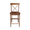 International Concepts X-Back Counter Height Stool - 24" Seat Height - 4 of 4