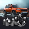 VEVOR Wheel Spacers, 1.5" 5"x5.5" Wheel Adapters, 5 Lug Forged Spacer, 71.5 mm Bore Hubcentric M1/2-20 Studs Spacers, Fit for Jeep Journey - 2 of 4