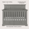Child Craft Jordyn Full Panel 4-in-1 Convertible Crib, Converts to Toddler Bed, Day Bed, & Full-Size Bed, 3 Mattress Positions (Lunar Gray) - 4 of 4