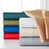 Pointehaven 620 Thread Count 100% Long Staple Cotton Solid Sateen Luxury Duvet Set - image 2 of 3