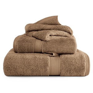Luxury Egyptian Cotton Heavyweight Ultra-Plush Towel Set by Blue Nile Mills - 1 of 4
