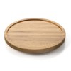 LunaLulinlk Acacia Wood Lazy Susan Organizer Kitchen Turntable for Cabinet Pantry Table Organization, 12 inch - 4 of 4