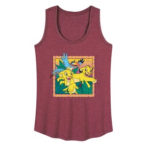 Women's - Disney - The Lion King Graphic Racerback Tank - 1 of 4