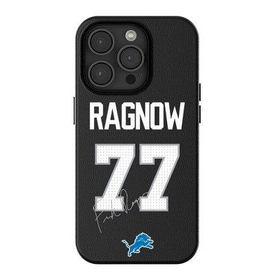 Keyscaper NFL Detroit Lions Players Game Tactic MagSafe Compatible Cell Phone Case for Apple iPhone