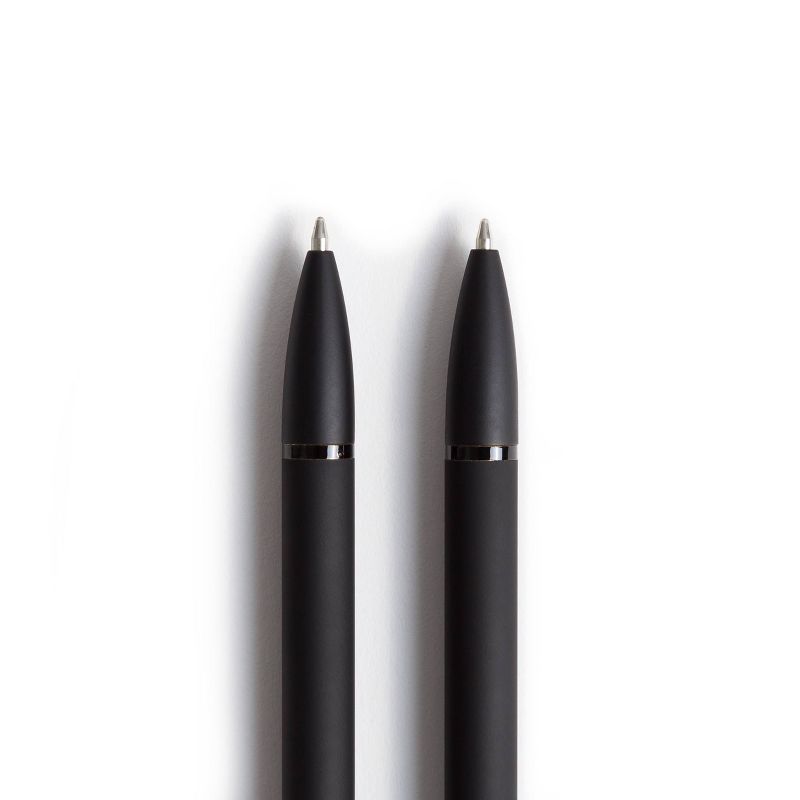 U Brands 2pk Ballpoint Pens - Black, 6 of 7