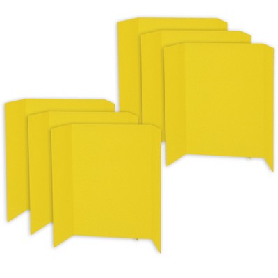 Pacon Presentation Board, Blue, Single Wall, 48 x 36, Pack of 6