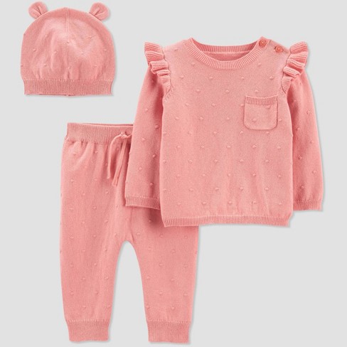 Cute Baby Girl Top & Bottom Clothing Set, Baby Girl Cloth