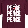Men's - Disney - Mickey Mouse Stacked Peace Sign Short Sleeve Graphic T-Shirt - 2 of 4