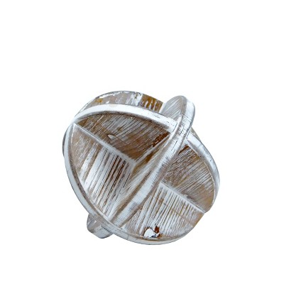 VIP Wood 8 in. Gray Table Top Accent