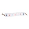 Transpac Wood 16 in. White Spring Rotating Seasons Block Decor - 2 of 3